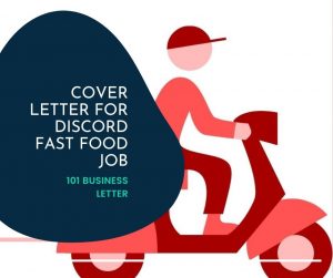 cover letter for discord fast food job