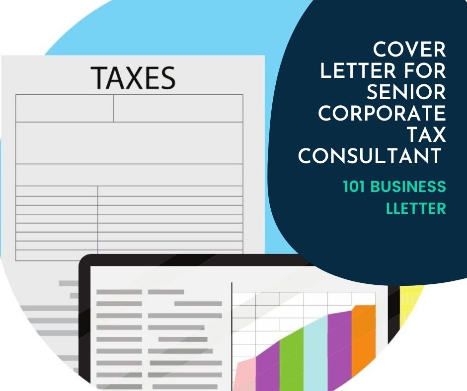 cover letter for senior corporate tax consultant