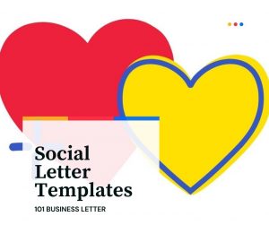 social letter templates