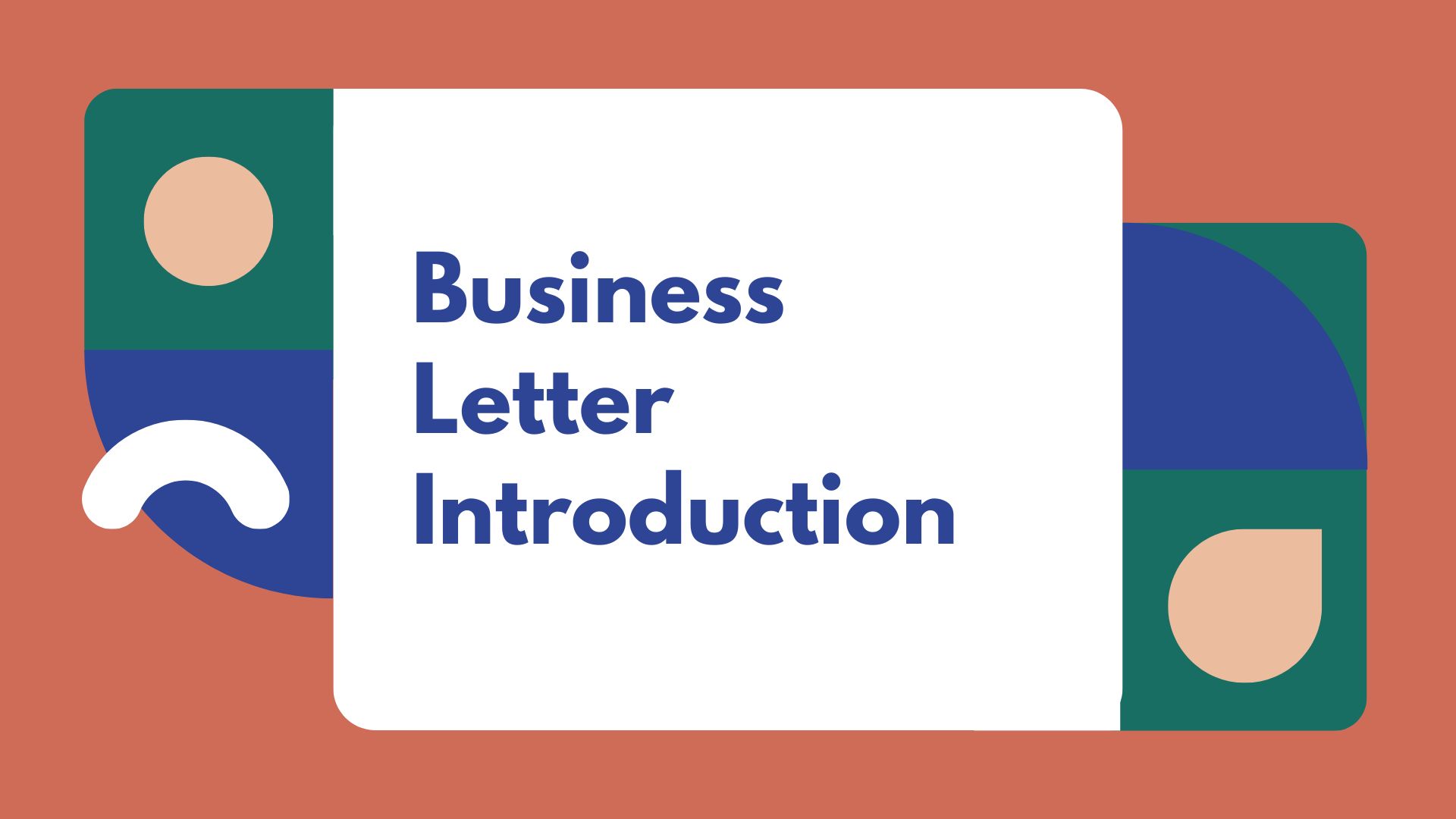 business letter introduction
