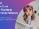 best practices for business correspondences