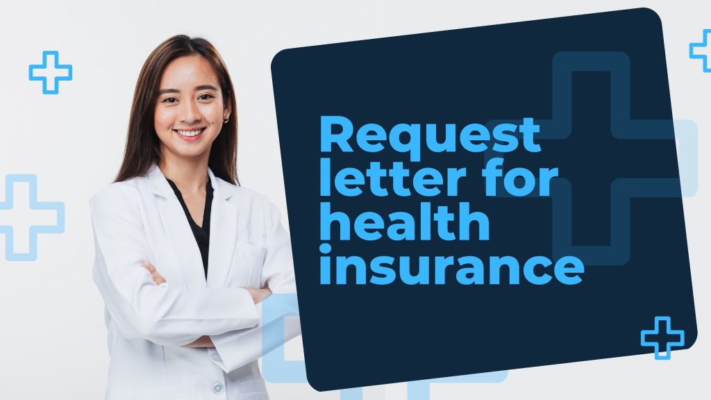 request letter for health insurance