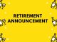 retirement announcement
