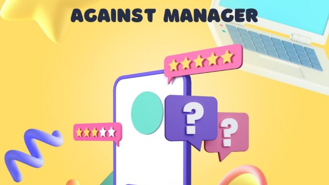 sample letter of complaint to management against manager sample letter of complaint to management against manager