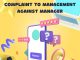 sample letter of complaint to management against manager